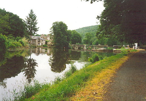 Brest - Nantes canal near Gouarec